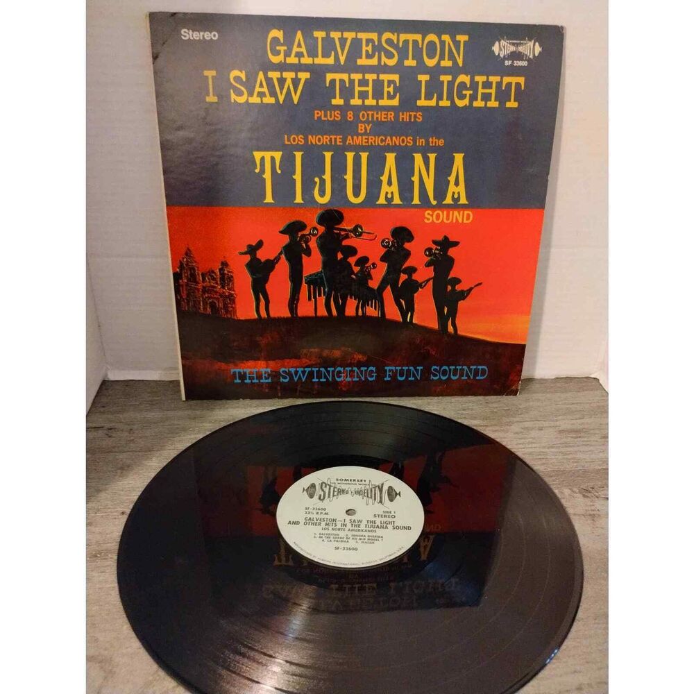LOS NORTE AMERICANOS...GALVESTON..I SAW THE LIGHT LP